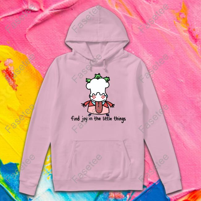 Frog Queen Find Joy In The Little Things Tee Shirt KiMCHiMAEK