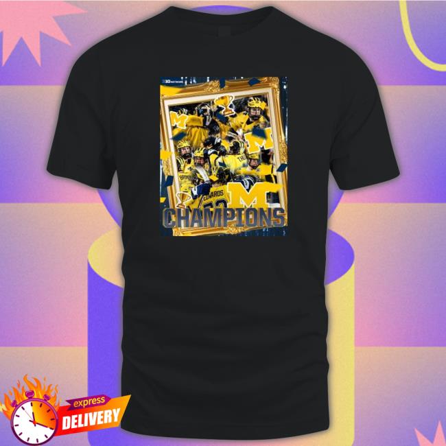 Back To Back Michigan Hockey Are Big Ten Hockey Tournament Champions shirt, hoodie, tank top, sweater and long sleeve t-shirt