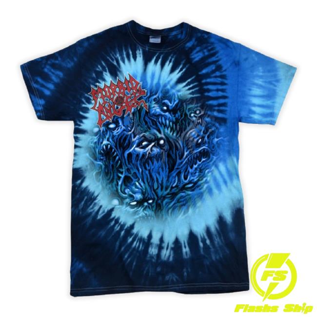 "Altars Of Madness" Blue Tie Dye Shirt